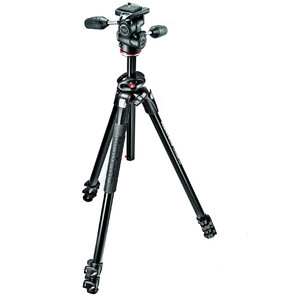 Manfrotto Aluminium statief MK290DUA3-3W, met 3-weg-kop