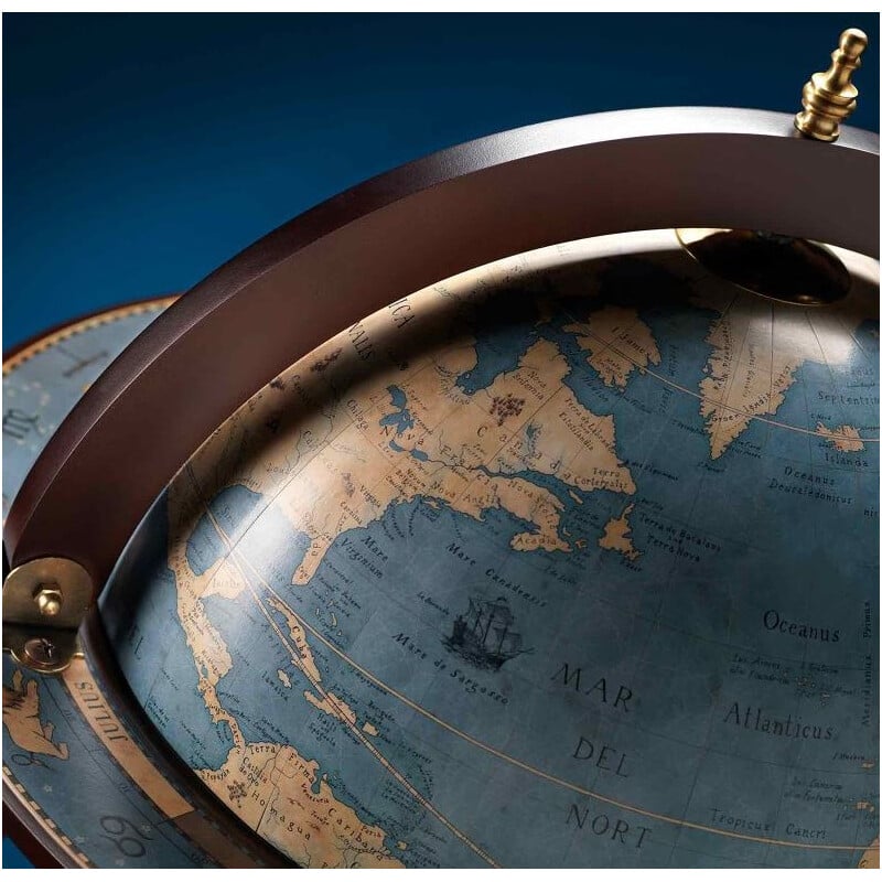 Zoffoli living Staande globe Da Vinci Blu Dust 40cm